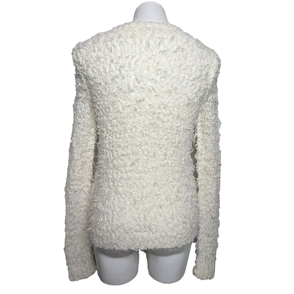 Free People September Song Sweater Ivory S Coquette Cozy Indie Balletcore